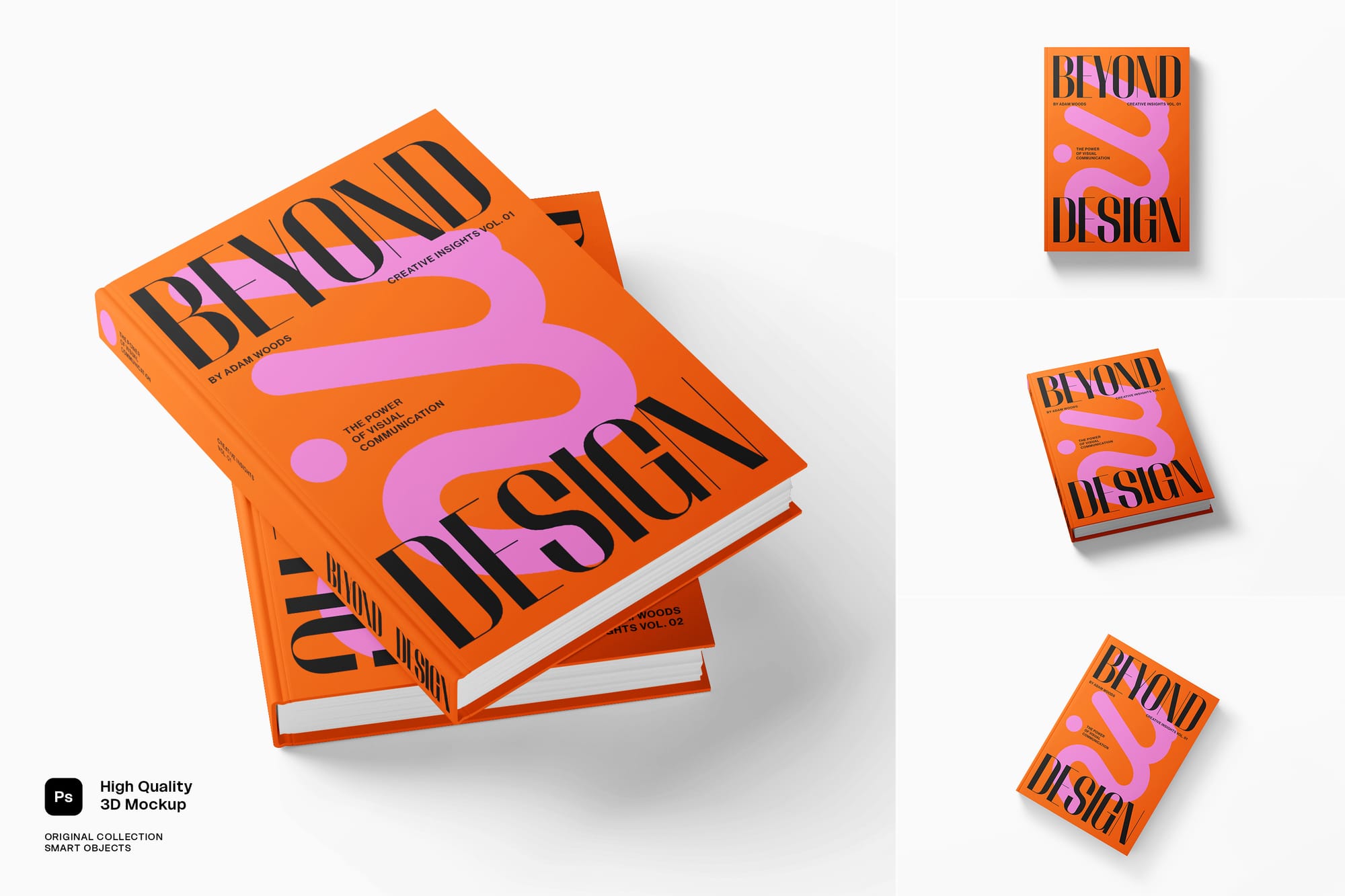 Hardcover Book Mockup