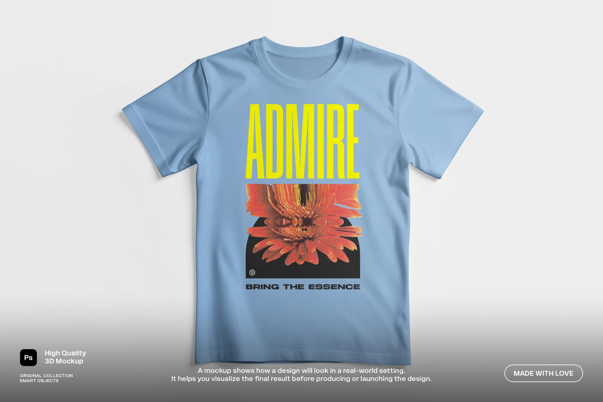 Flatlay T-Shirt Mockup