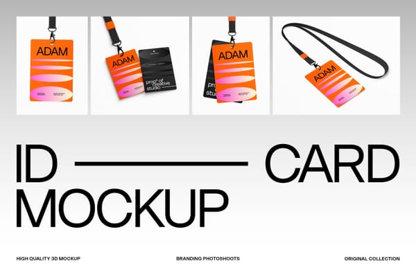 ID Card Mockup