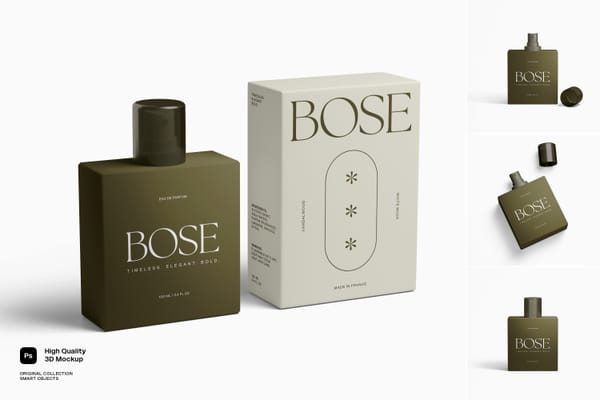 Perfume Mockup