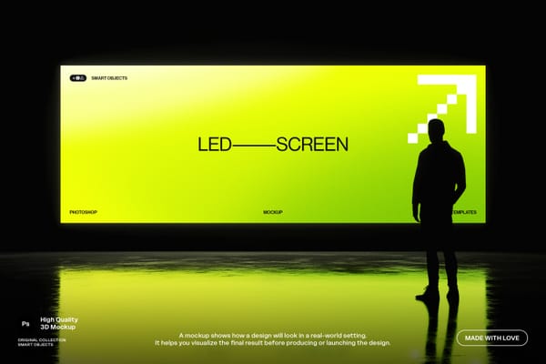 LED Screen Mockup